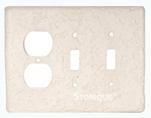 Stonique® Duplex Switch Switch Combo in Linen